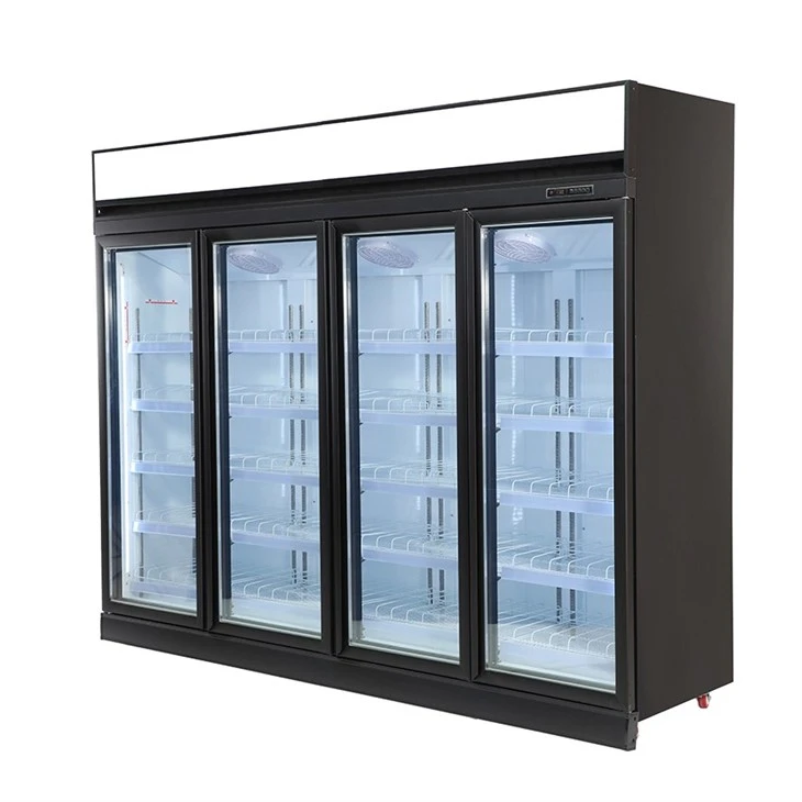 4 door Beverage Cooler