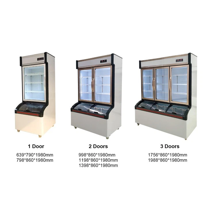 Restaurant Upright Glass Door Freezer